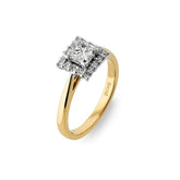 Princess Cut Diamond Engagement Ring - Dracakis Jewellers